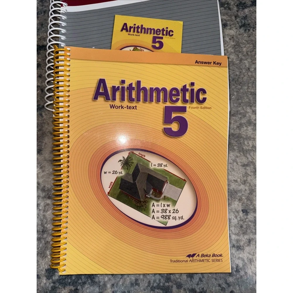 Abeka Arithmetic 5 Lesson Plans Curriculum Work Text Answer Key